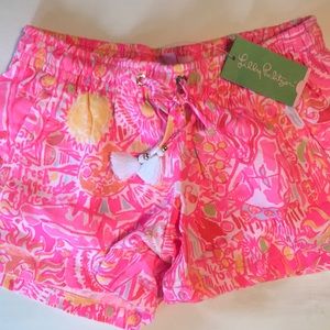 Lilly Pulitzer Flowy Shorts. NWT!